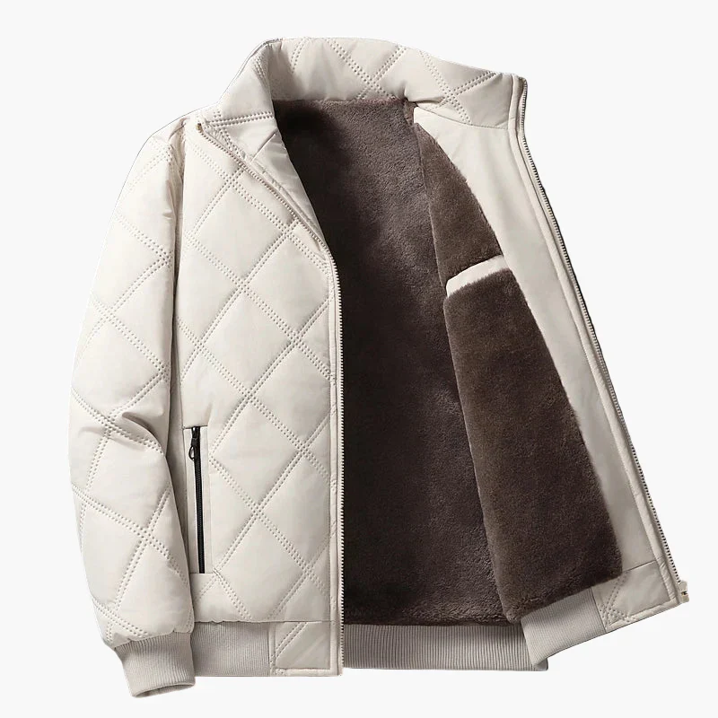 Veste matelassée chaude pour homme style urbain décontracté – idéale pour l’hiver et l’automne - Image 4