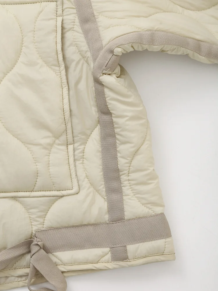 Veste matelassée décontractée pour femme, style urbain tendance, idéale pour l'automne et l'hiver - Image 6