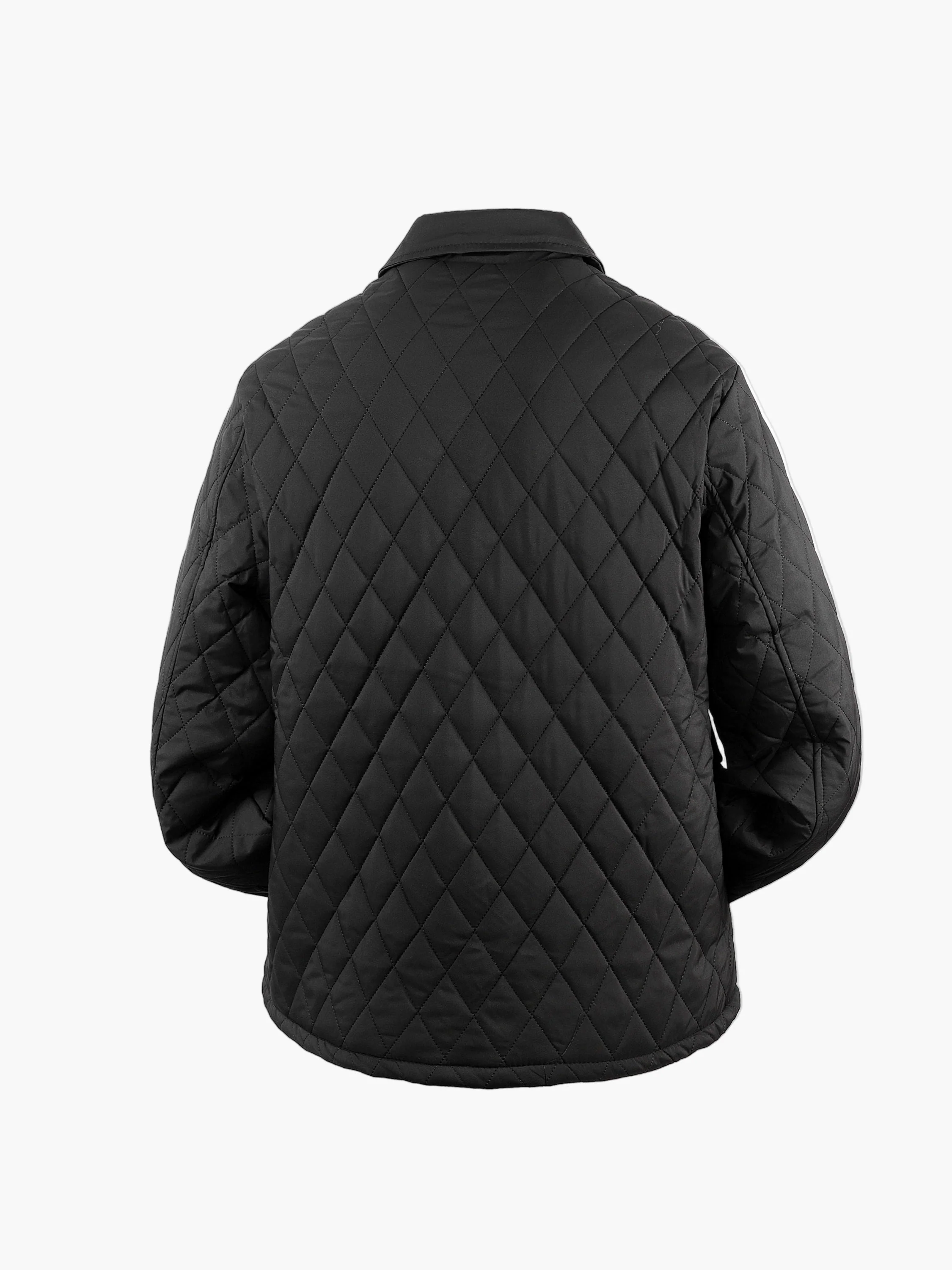 Veste matelassée décontractée pour homme style urbain avec poches et col classique - Image 4
