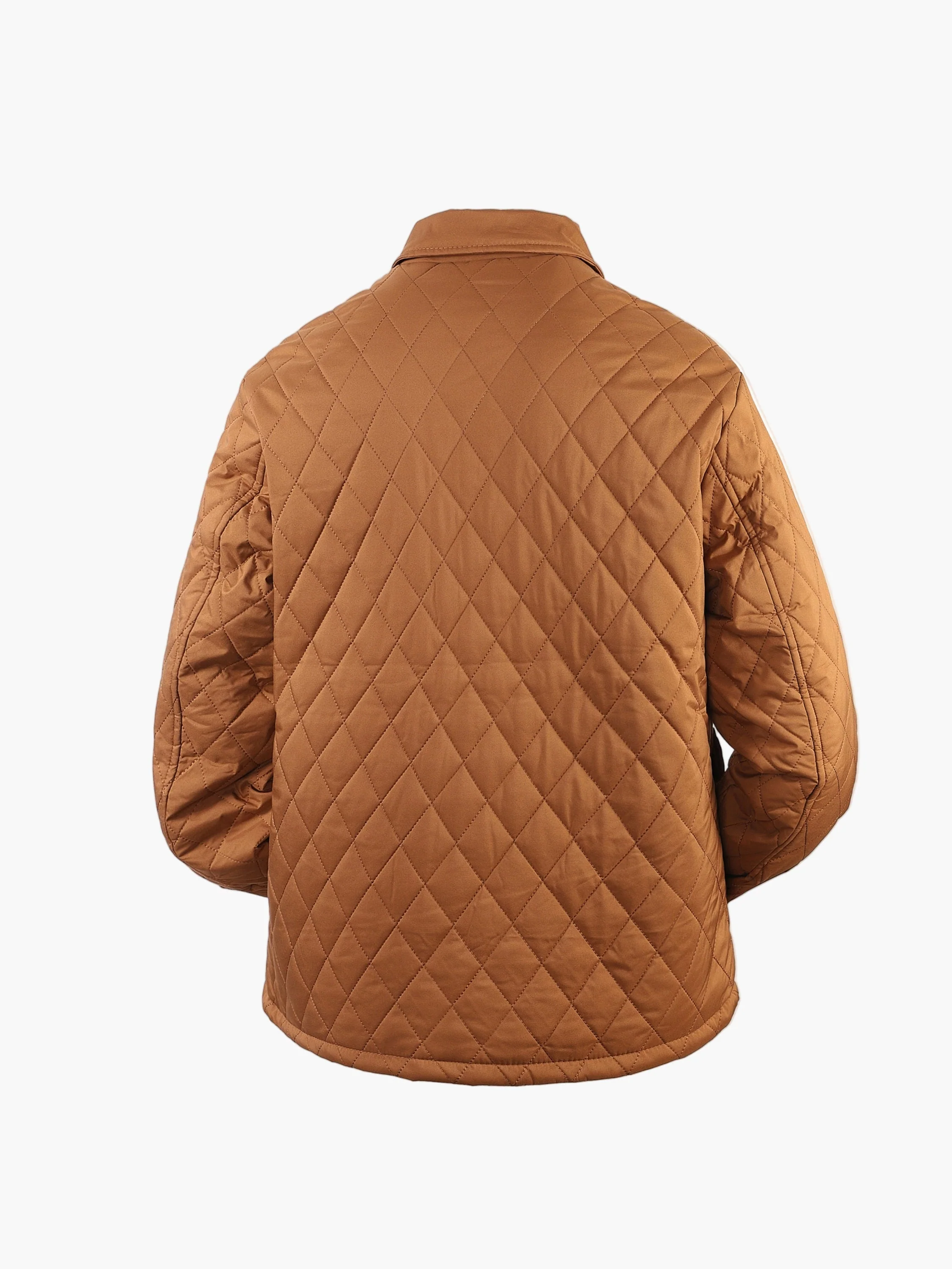 Veste matelassée décontractée pour homme style urbain avec poches et col classique - Image 6