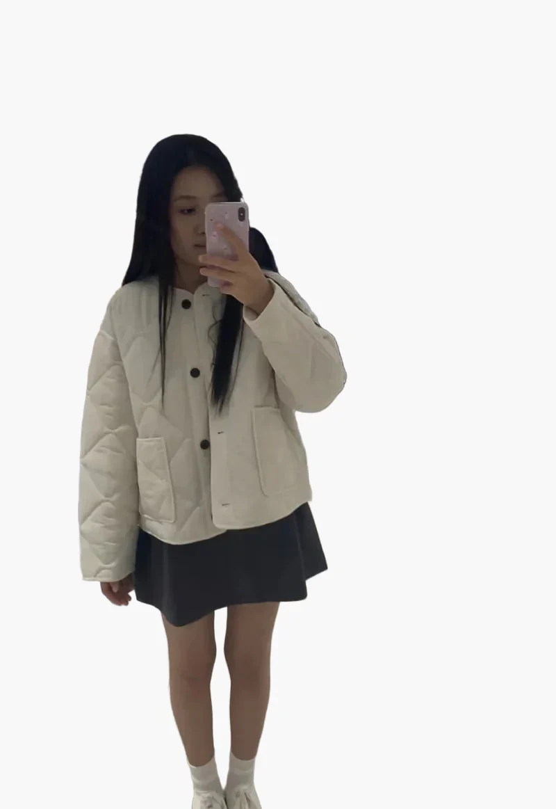 Veste matelassée décontractée pour femme – Style moderne et polyvalent - Image 2