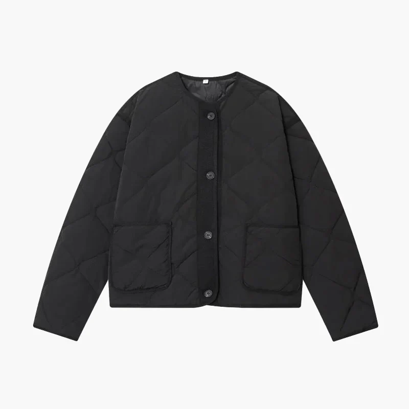 Veste matelassée décontractée pour femme – Style moderne et polyvalent - Image 3