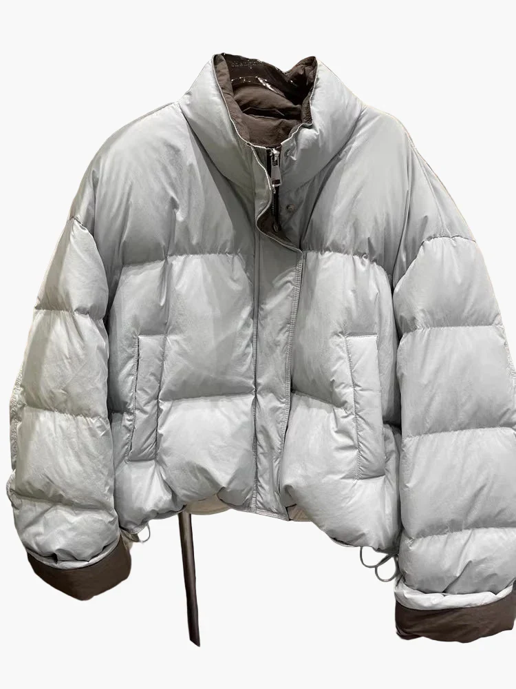 Veste matelassée décontractée pour femme style urbain hiver - Image 6