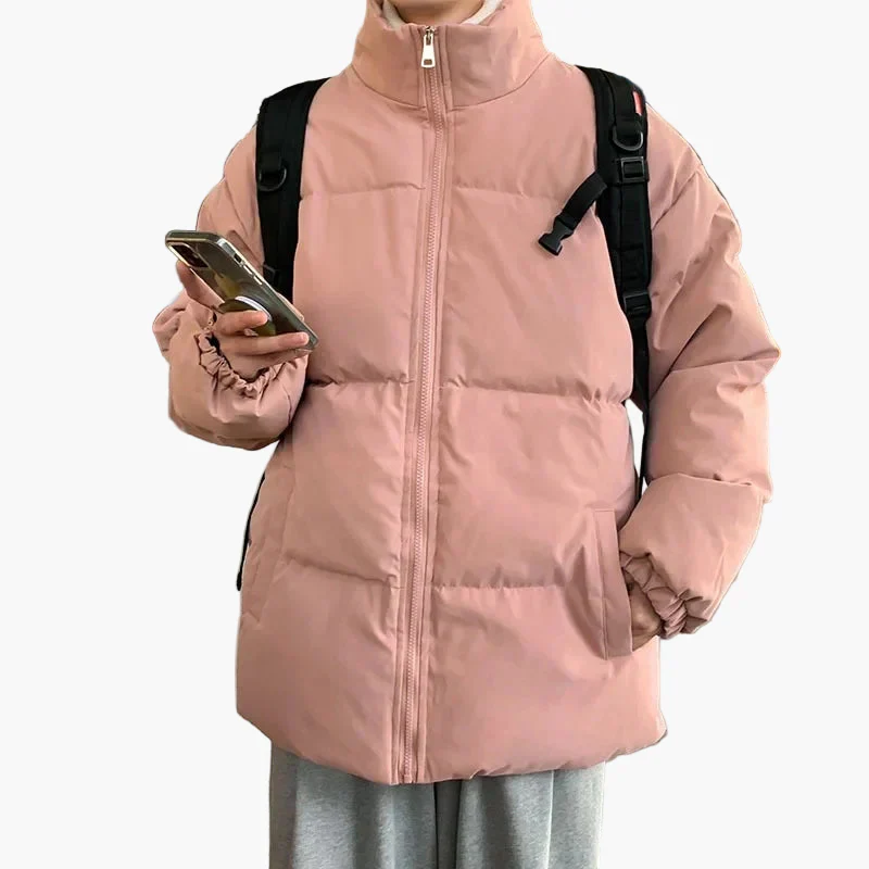 Veste matelassée décontractée style coréen pour homme – Idéale pour étudiants et usage quotidien - Image 5