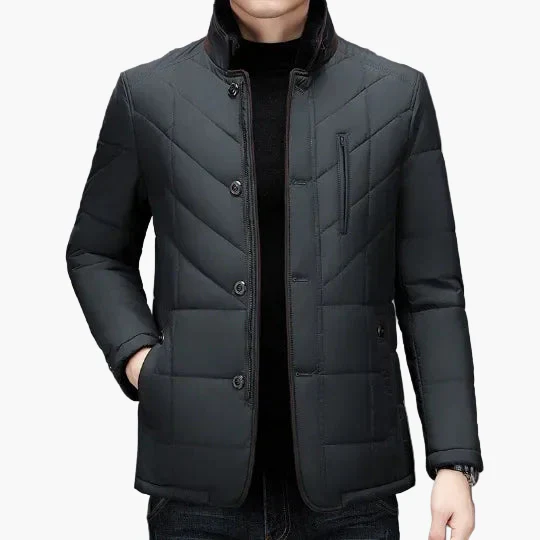 Veste matelassée élégante pour homme, style moderne, idéale pour l’hiver et les occasions décontractées - Image 2