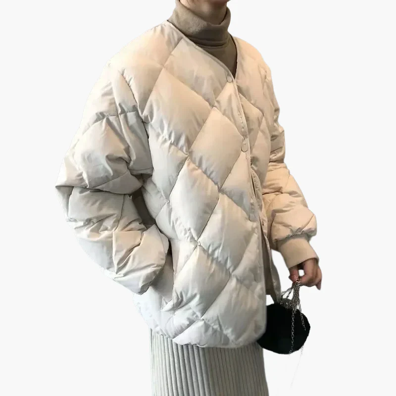 Veste matelassée femme style décontracté idéale pour l'automne et l'hiver - Image 7
