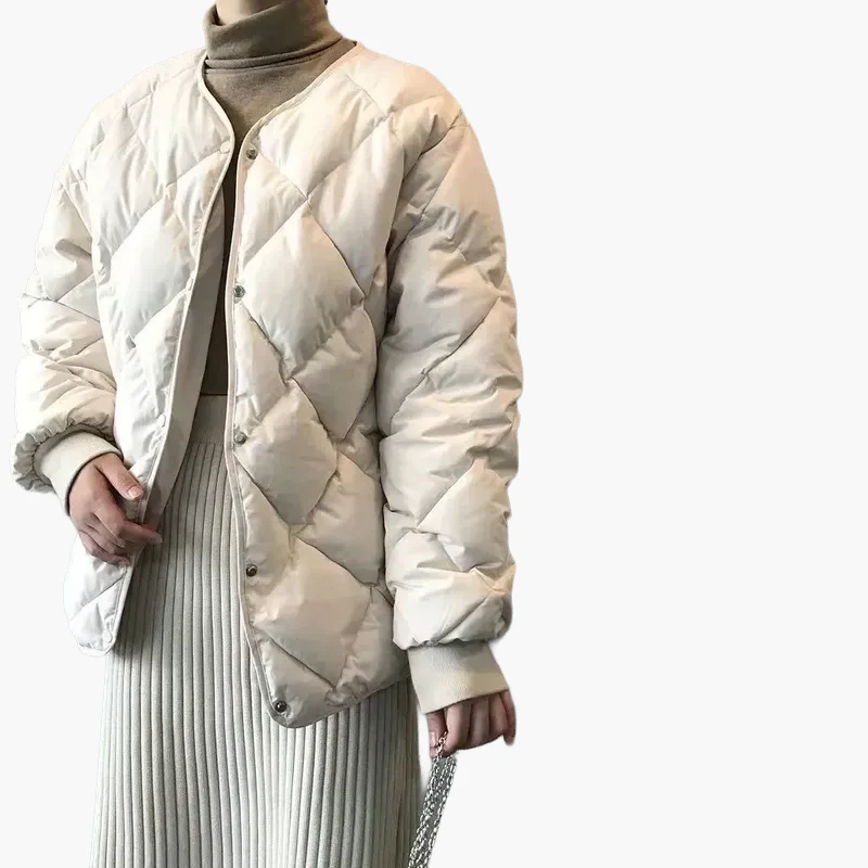 Veste matelassée femme style décontracté idéale pour l'automne et l'hiver - Image 8