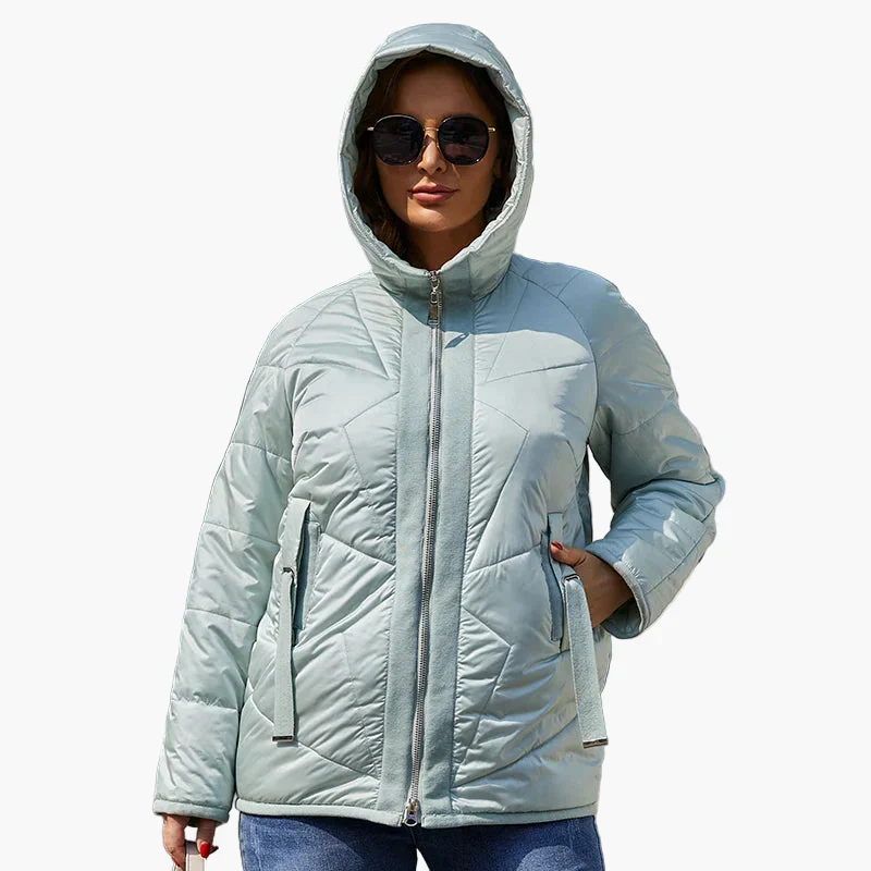 Veste Matelassée Femme Style Urbain Décontracté pour l’Hiver et les Loisirs - Image 4