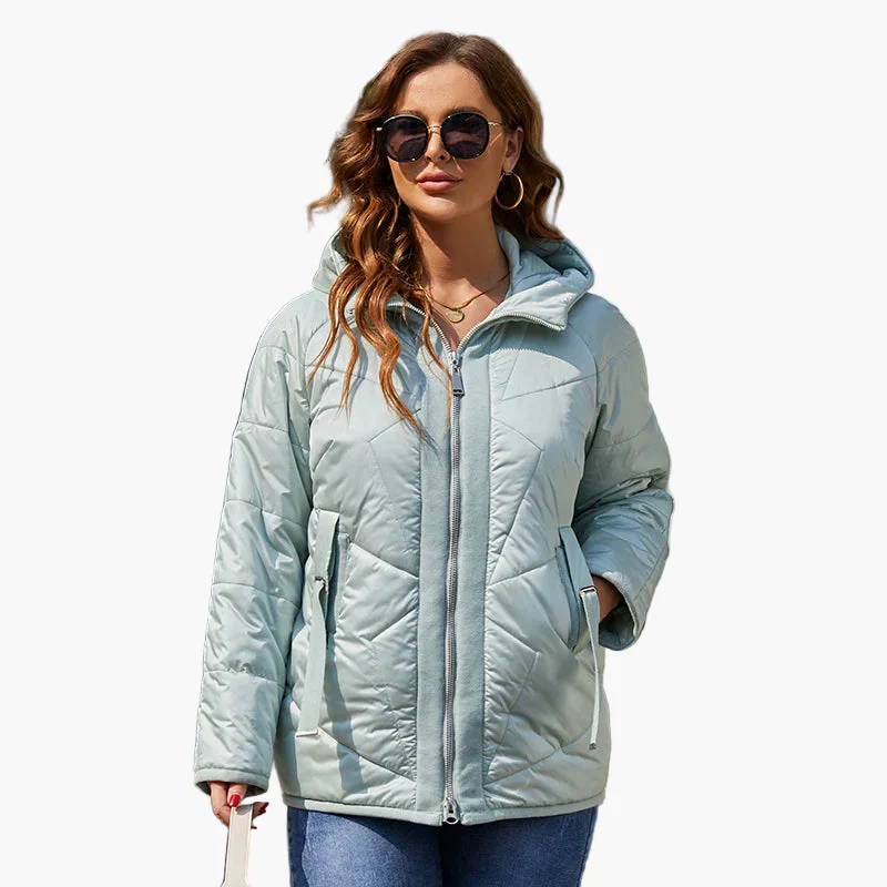 Veste Matelassée Femme Style Urbain Décontracté pour l’Hiver et les Loisirs - Image 6