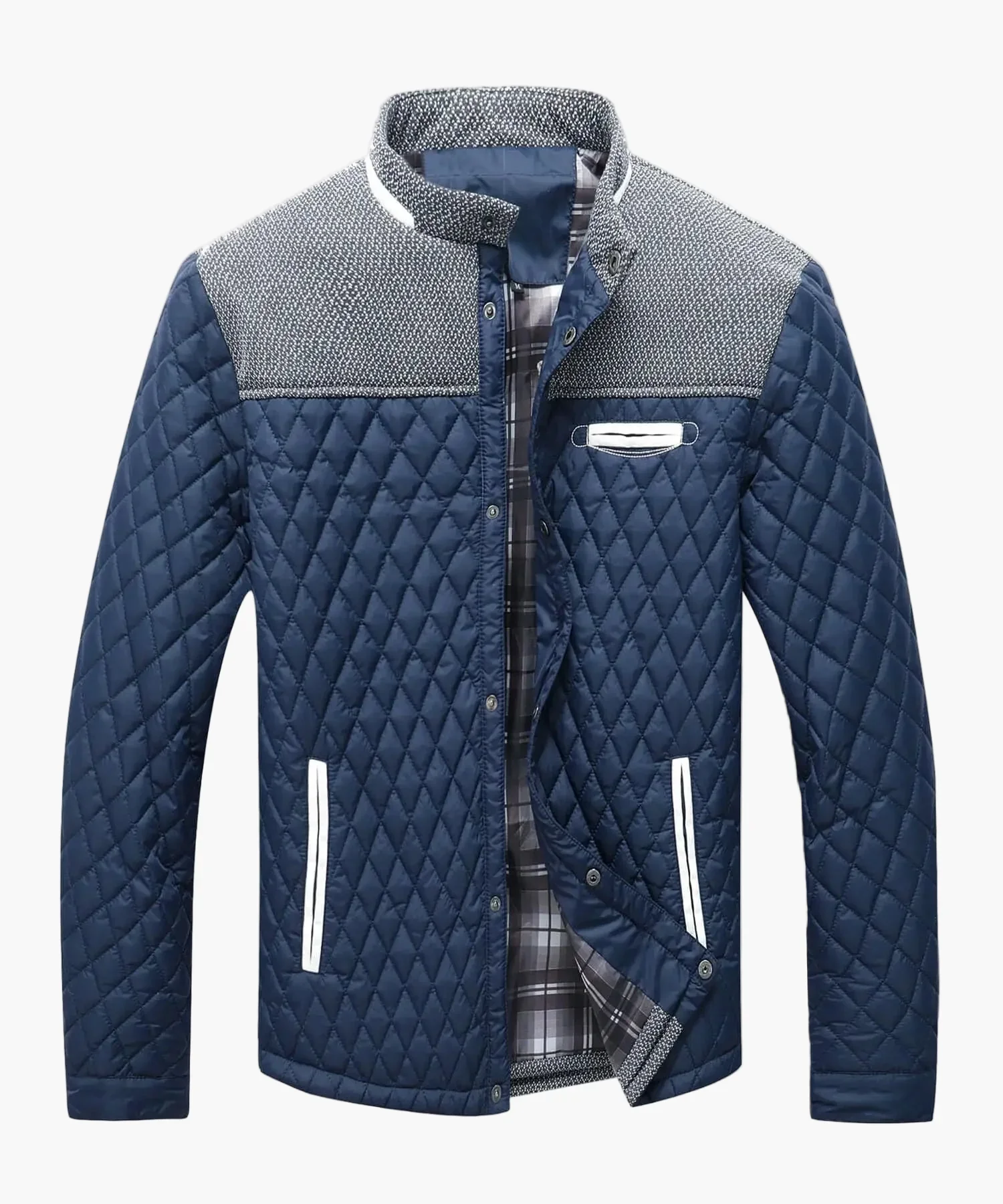 Veste matelassée homme style bomber casual pour l’automne et l’hiver - Image 4