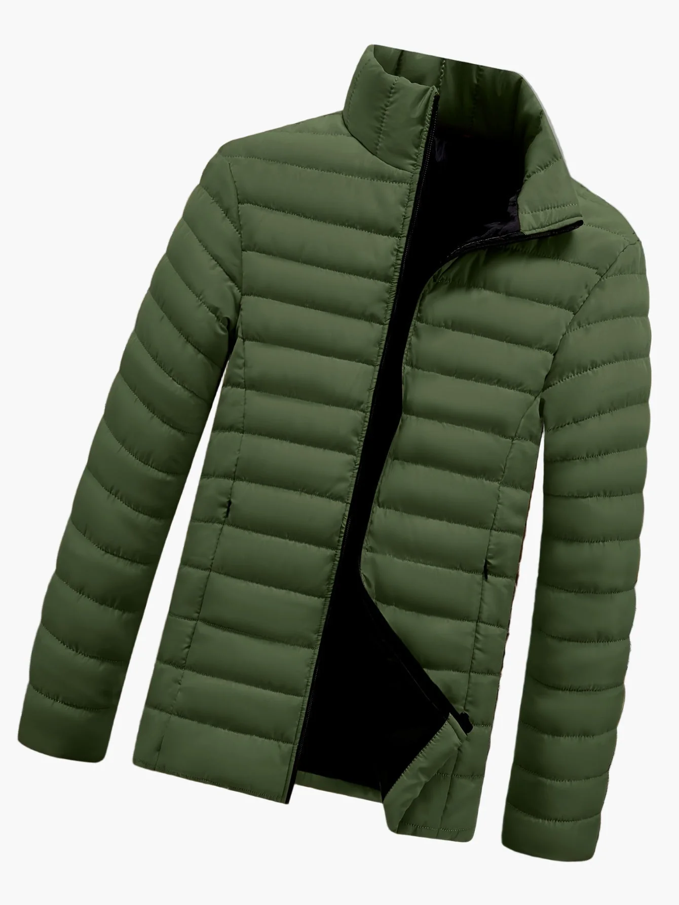 Veste matelassée homme style casual pour hiver et mi-saison - Image 8