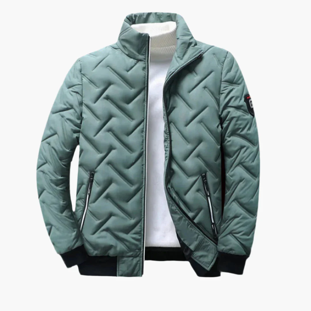 Veste matelassée homme style urbain élégante hiver – idéale pour sorties et travail - Image 2