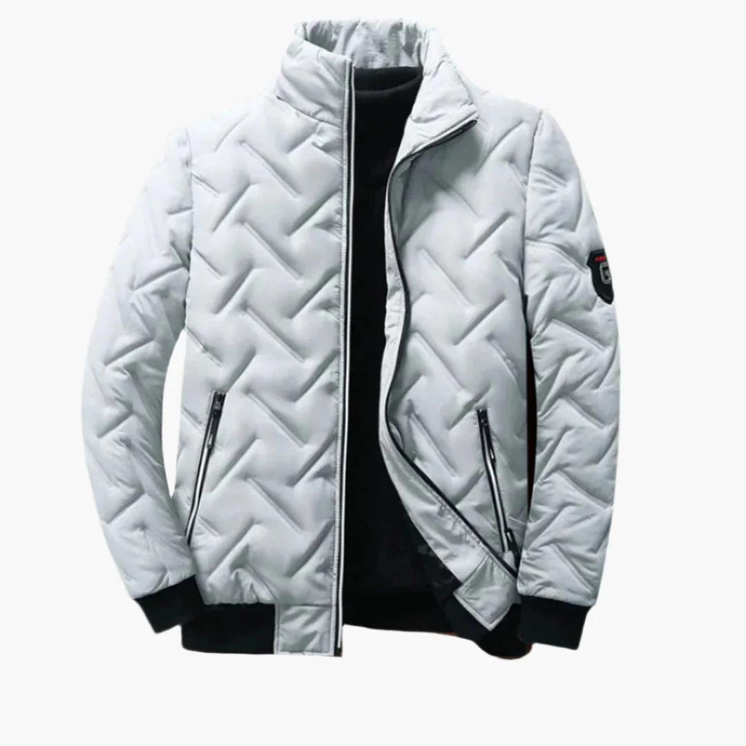 Veste matelassée homme style urbain élégante hiver – idéale pour sorties et travail - Image 3
