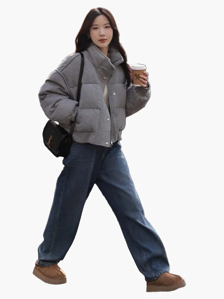 Veste matelassée style décontracté pour femme – Idéale pour l'automne et l'hiver - Image 4
