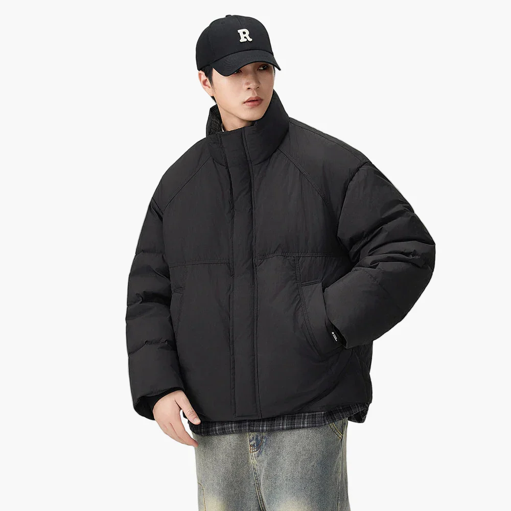 Veste matelassée style décontracté homme idéale pour l'hiver et la mode urbaine - Image 3