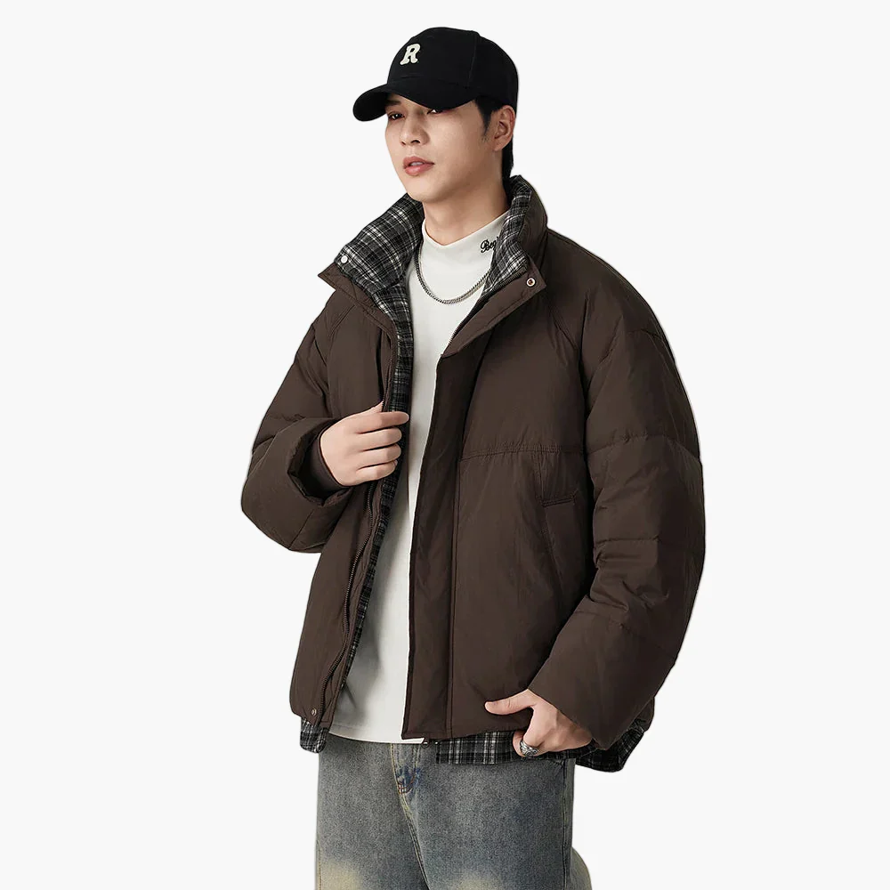 Veste matelassée style décontracté homme idéale pour l'hiver et la mode urbaine - Image 5