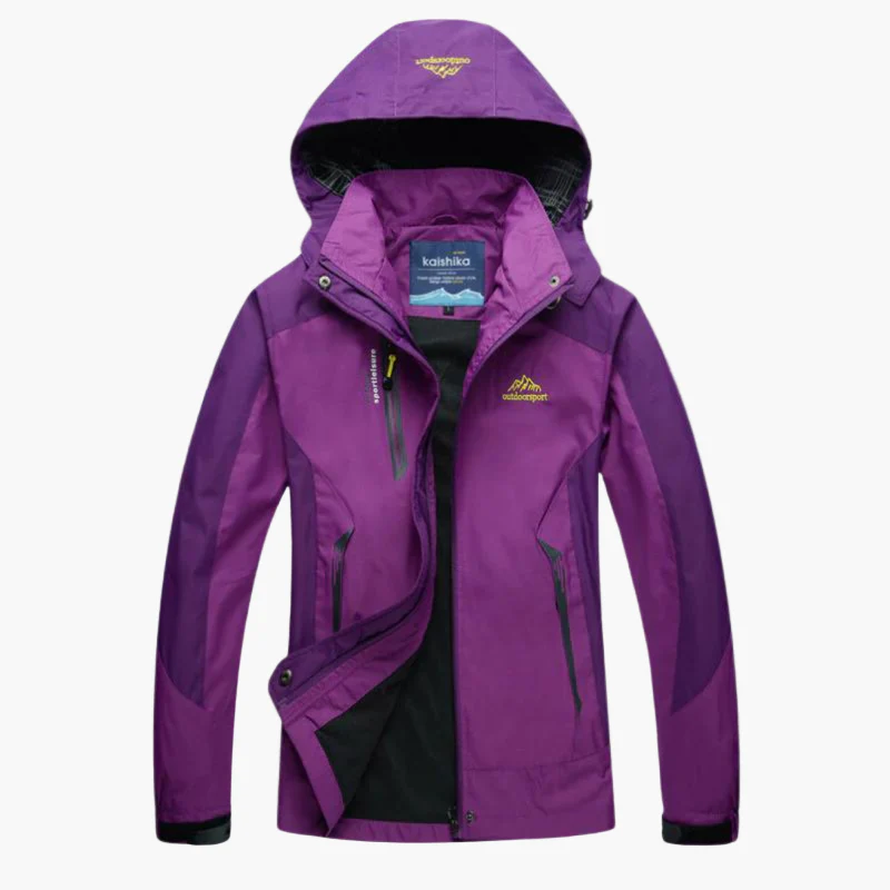 Veste Outdoor Imperméable Femme Randonnée Sport Style Moderne - Image 8