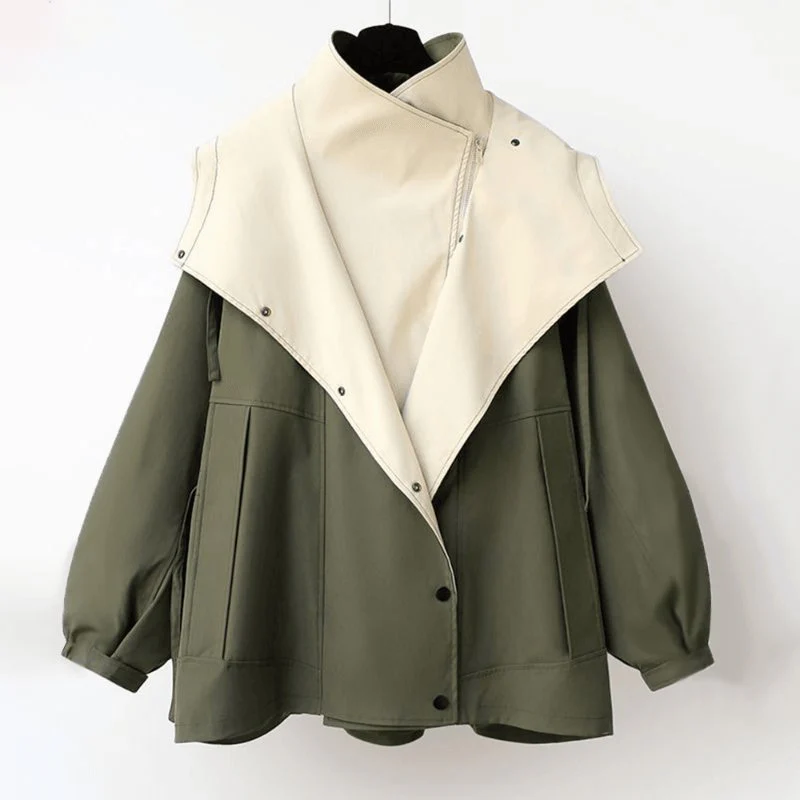 Veste oversize coupe-vent femme style urbain polyvalent - Image 3