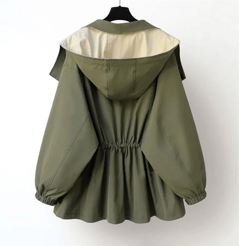 Veste oversize coupe-vent femme style urbain polyvalent - Image 4