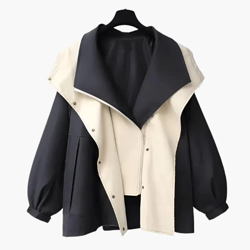 Veste oversize coupe-vent femme style urbain polyvalent - Image 8