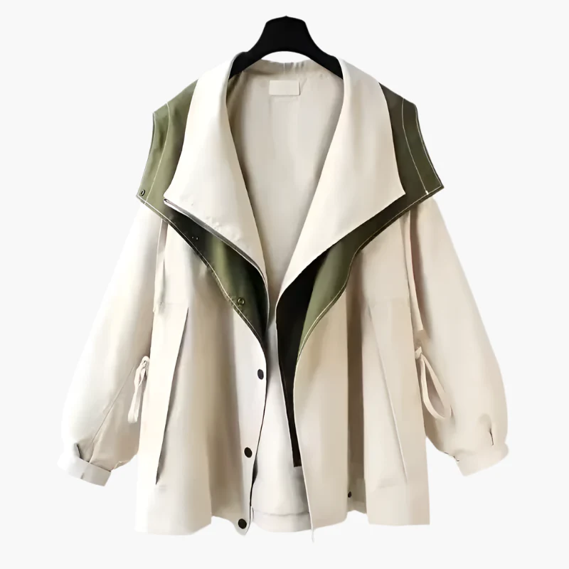 Veste oversize coupe-vent femme style urbain polyvalent - Image 9
