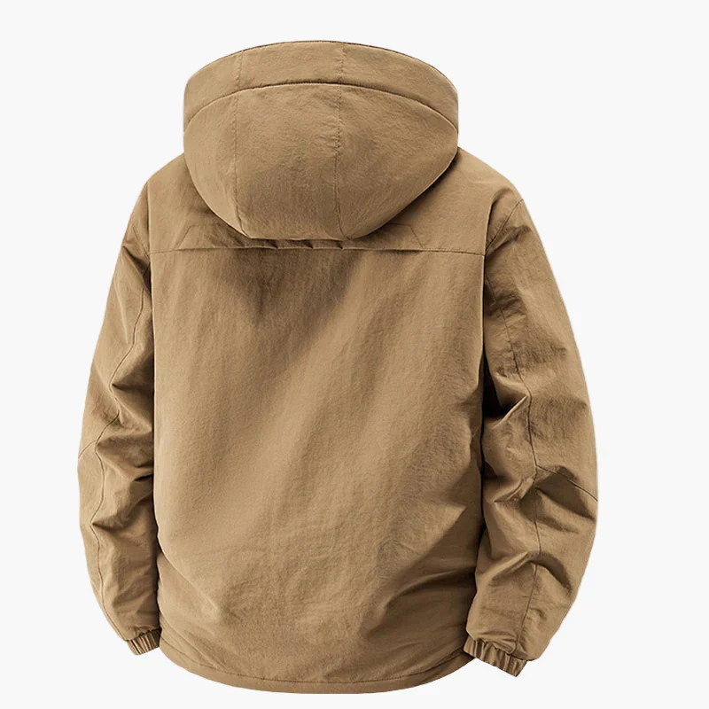 Veste de Randonnée Homme Style Urbain avec Capuche – Idéale pour l’Extérieur et les Activités Quotidiennes - Image 2