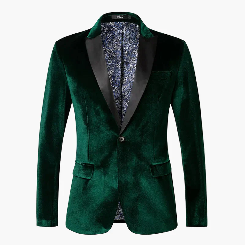 Veste de soirée homme style smoking, coupe élégante pour occasions formelles - Image 3