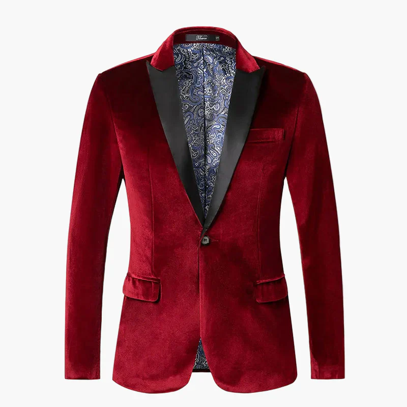 Veste de soirée homme style smoking, coupe élégante pour occasions formelles - Image 5