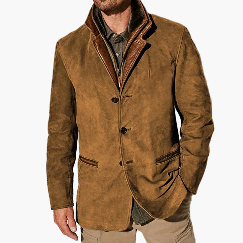 Veste Style Classique Décontracté Homme – Élégance Polyvalente Automne/Hiver - Image 2