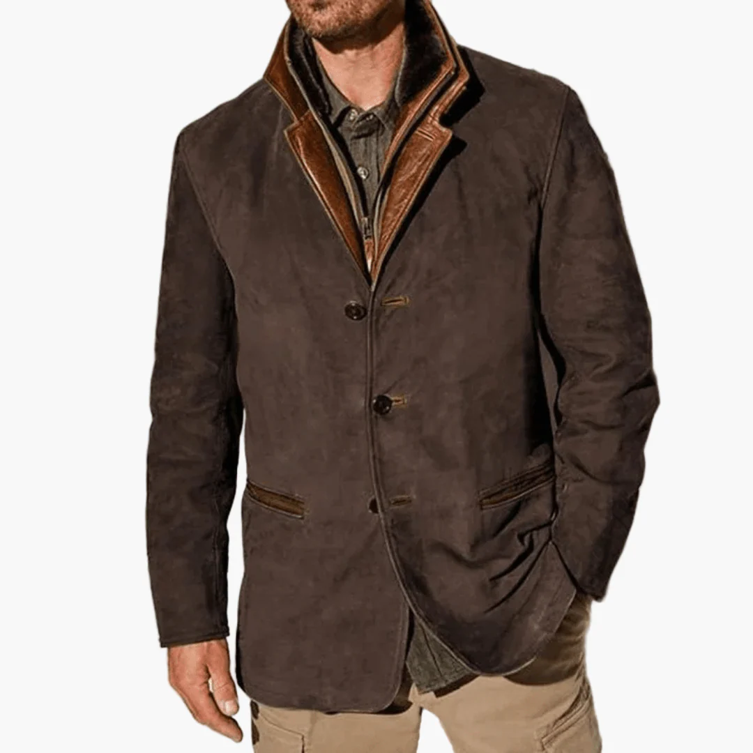 Veste Style Classique Décontracté Homme – Élégance Polyvalente Automne/Hiver - Image 3