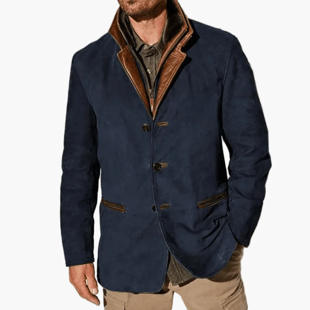 Veste Style Classique Décontracté Homme – Élégance Polyvalente Automne/Hiver - Image 4