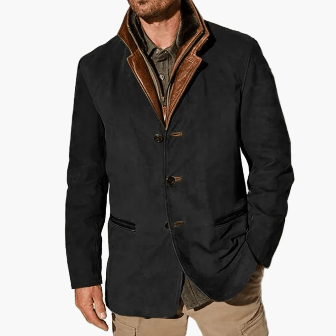 Veste Style Classique Décontracté Homme – Élégance Polyvalente Automne/Hiver - Image 5