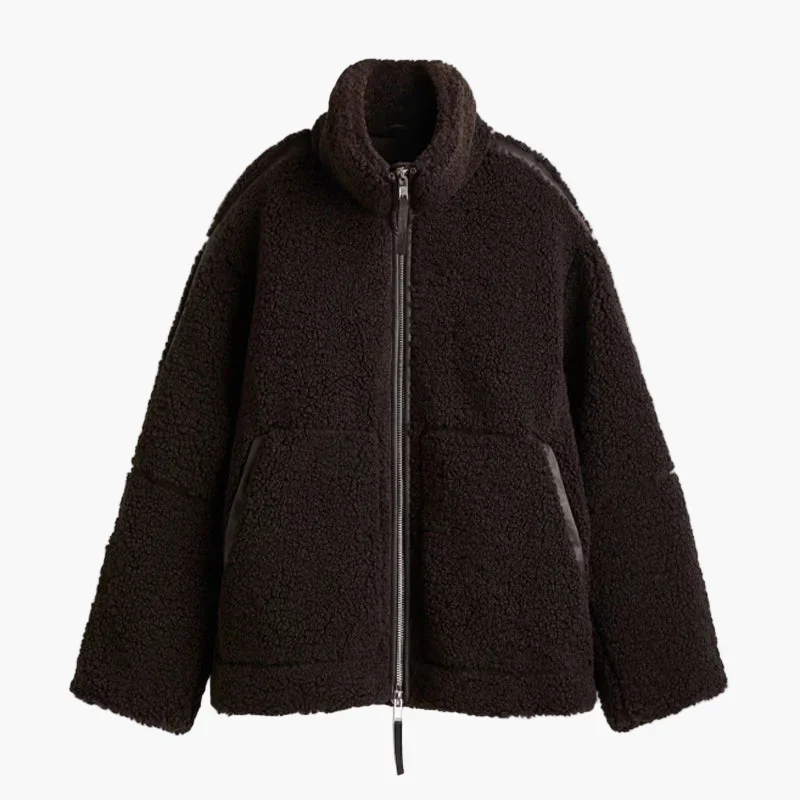 Veste style peluche pour femme – Look tendance et confort optimal pour l’hiver - Image 6
