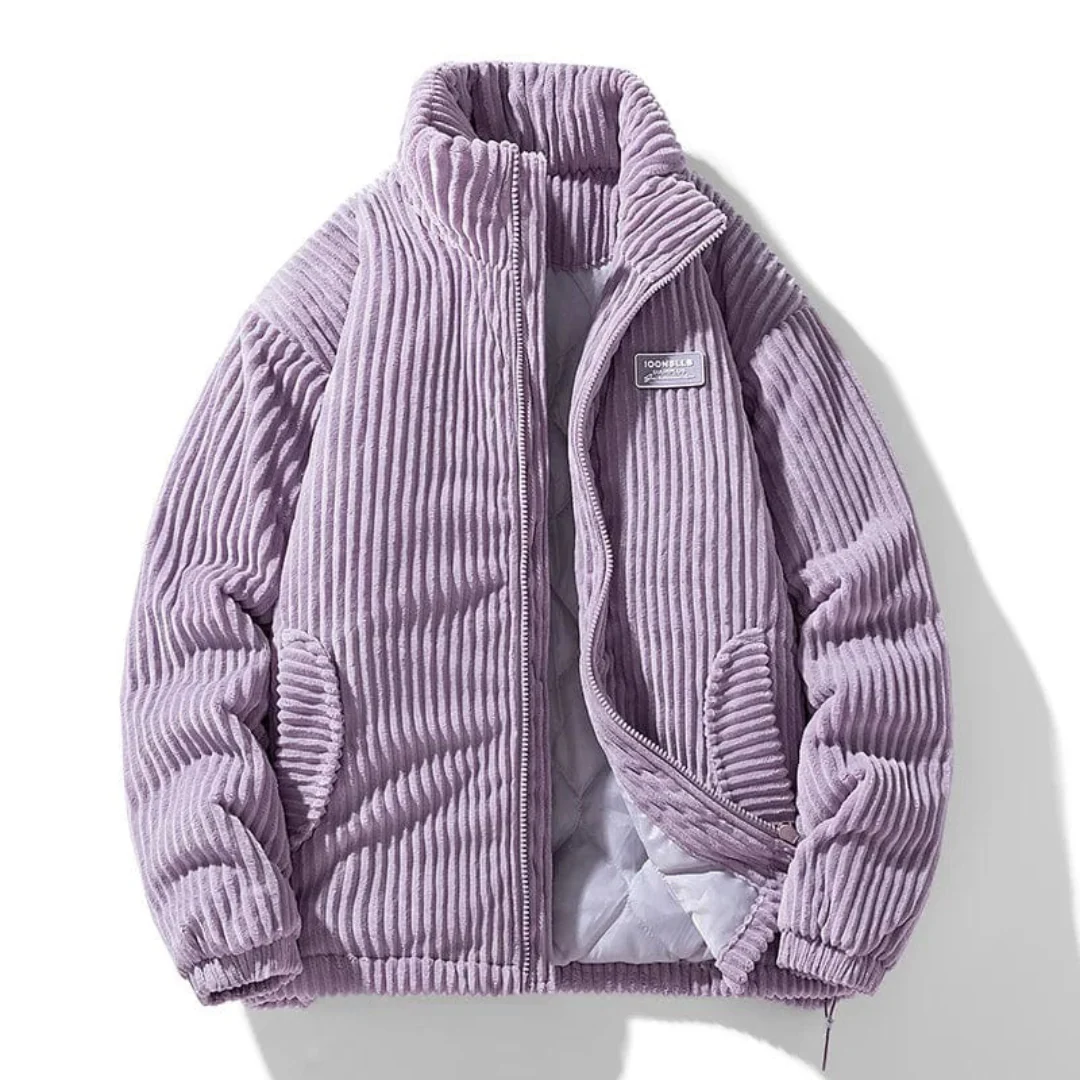 Veste en velours côtelé style urbain pour homme, idéale automne hiver - Image 12