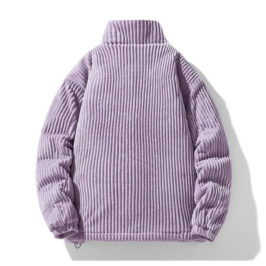 Veste en velours côtelé style urbain pour homme, idéale automne hiver - Image 2