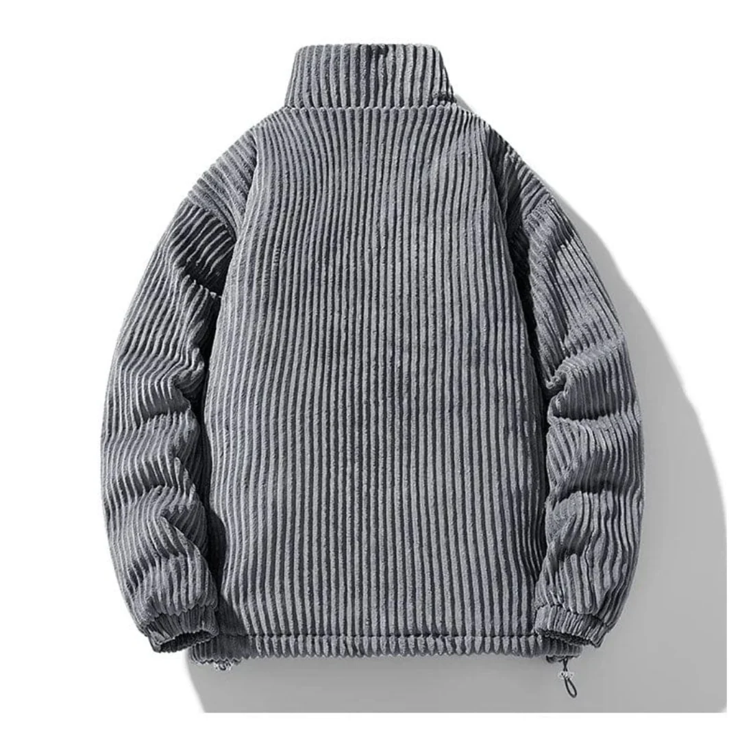 Veste en velours côtelé style urbain pour homme, idéale automne hiver - Image 5