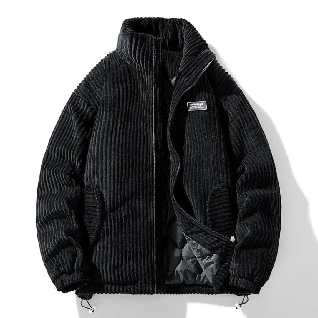 Veste en velours côtelé style urbain pour homme, idéale automne hiver - Image 6