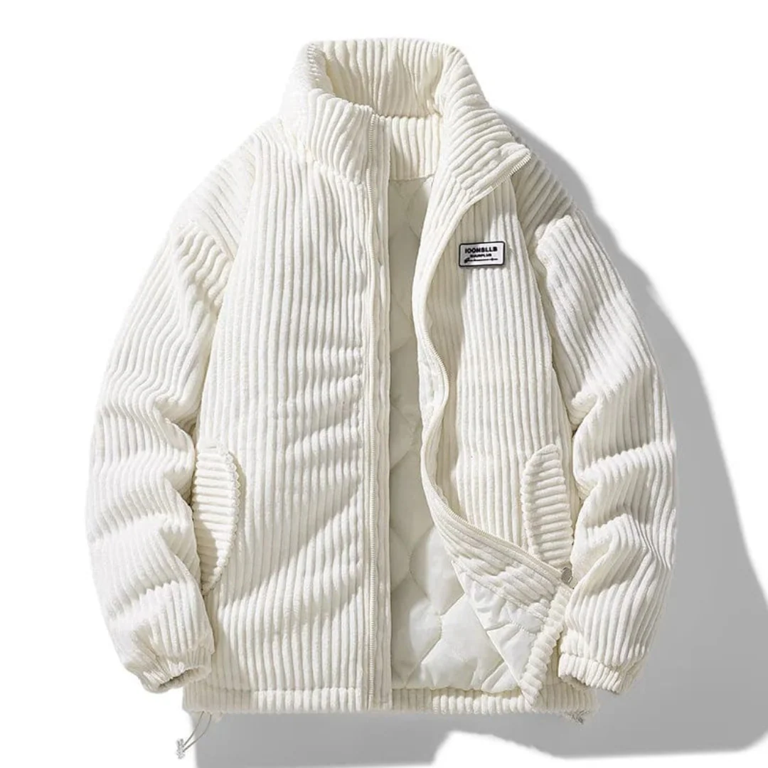 Veste en velours côtelé style urbain pour homme, idéale automne hiver - Image 8