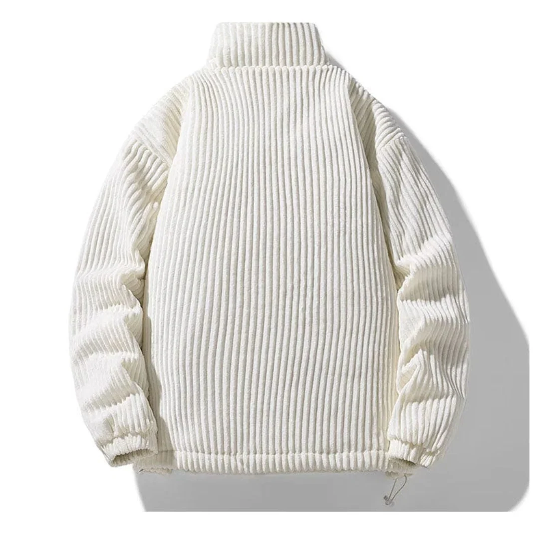 Veste en velours côtelé style urbain pour homme, idéale automne hiver - Image 9