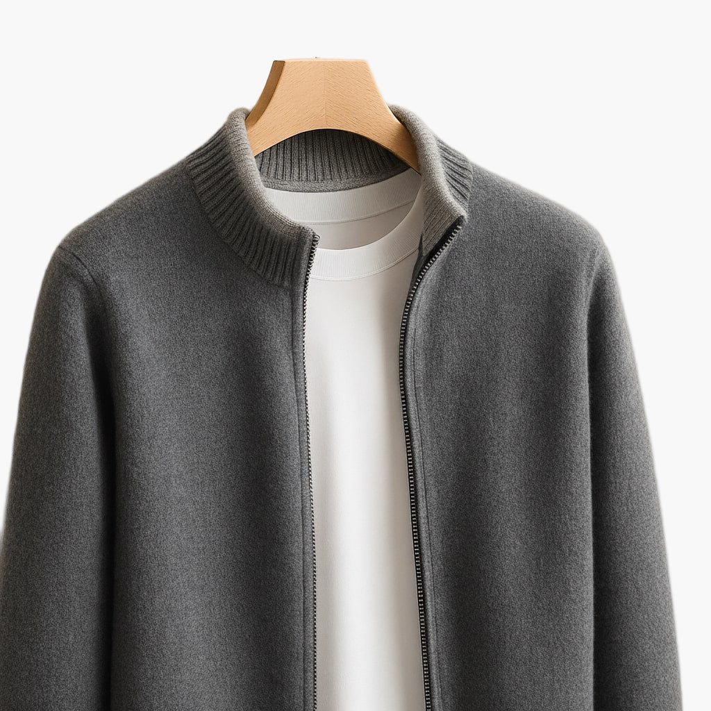 Veste zippée style casual pour homme, élégance moderne et polyvalente - Image 6