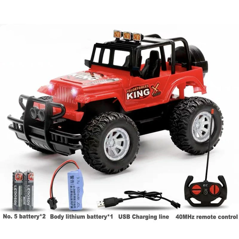 Voiture Télécommandée Tout-Terrain pour Garçons – Style 4x4 Off-Road, Jouet Radiocommandé pour Enfants 1 à 12 Ans - Image 5