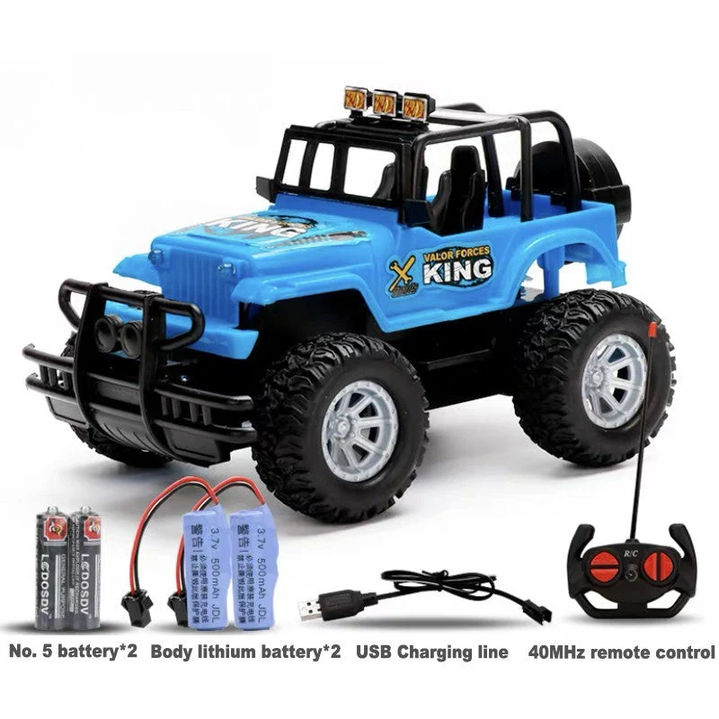 Voiture Télécommandée Tout-Terrain pour Garçons – Style 4x4 Off-Road, Jouet Radiocommandé pour Enfants 1 à 12 Ans - Image 6